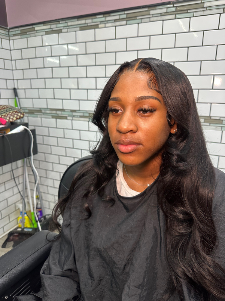 Frontal Wig Install at Laid by Nasiriyah in Cartersville, GA