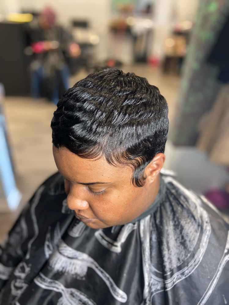 Cut, Relaxer & Style