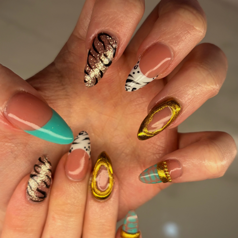 Gel-X Set at Nail Purrrrfections in Daleville, IN