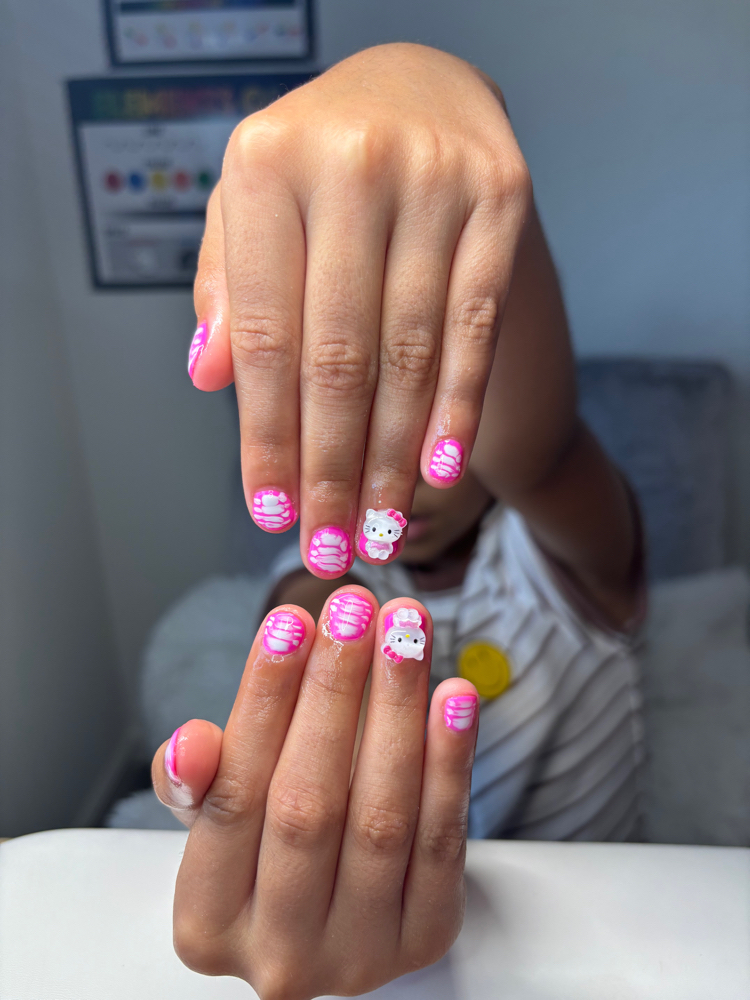 Kids Basic Gel Manicure👼🏽💕