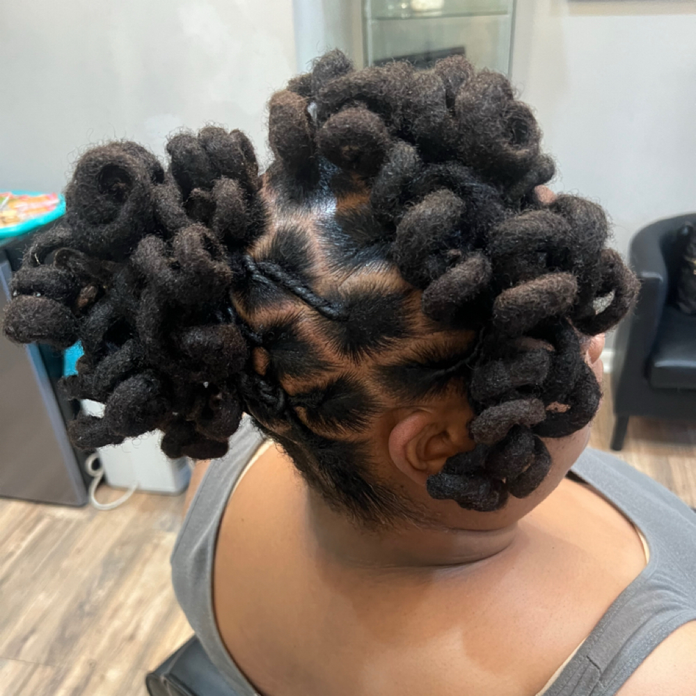 Loc Maintenance at Zalleah Beauty Studio in Decatur, GA