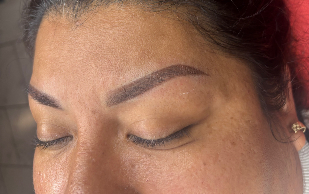 Ombre Powder Brows Color Correction at Lupita’s Brow Bar LLC in Roswell, GA