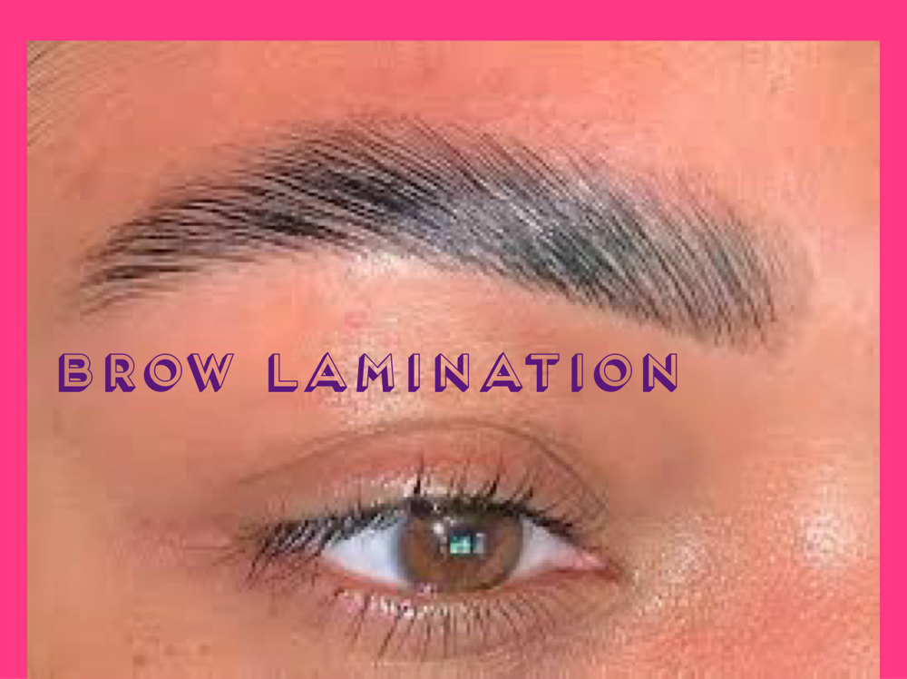 Brow Lamination & Tint