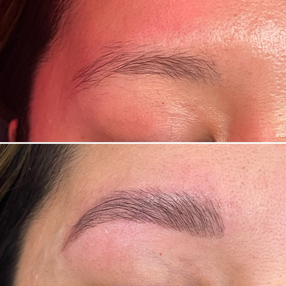 Brow lam+ tint+ wax