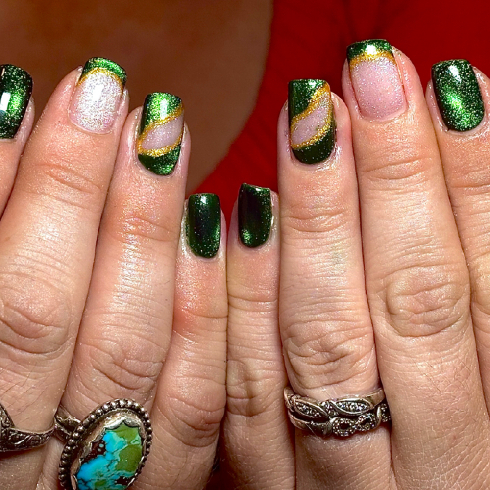 Marsh Glow Manicure at Oyster & Oak Self Care Studio in Walterboro, SC