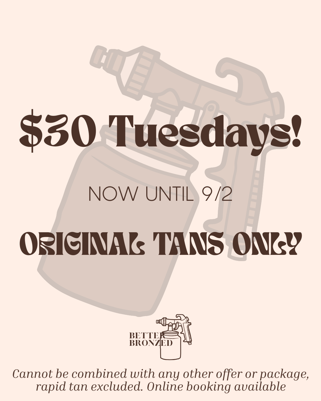 $30 Tuesday!