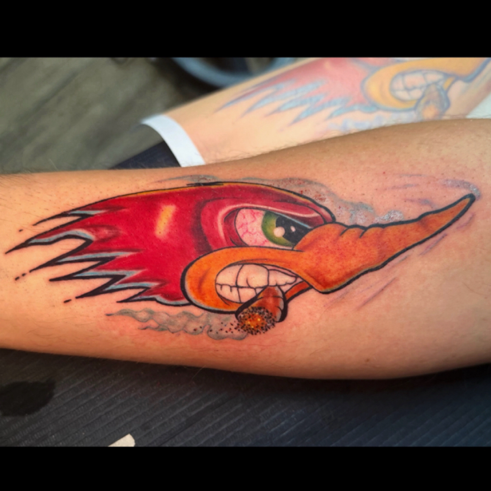 Large Colored Tattoo Under 12 Inche at Ella Foust @ Native ink Tattoo in elwood, IN