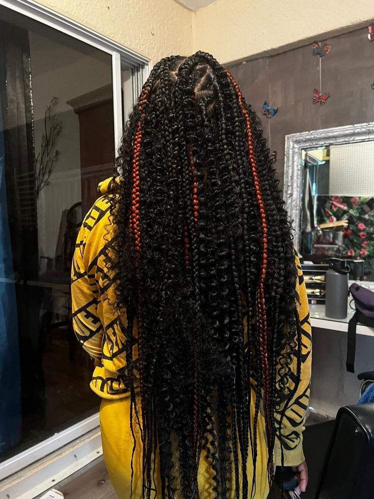 Large Box Braids