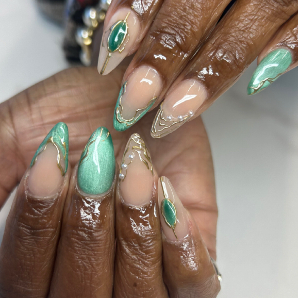 Full Set Medium at AshNail3dit (DNA) in Indianapolis, IN