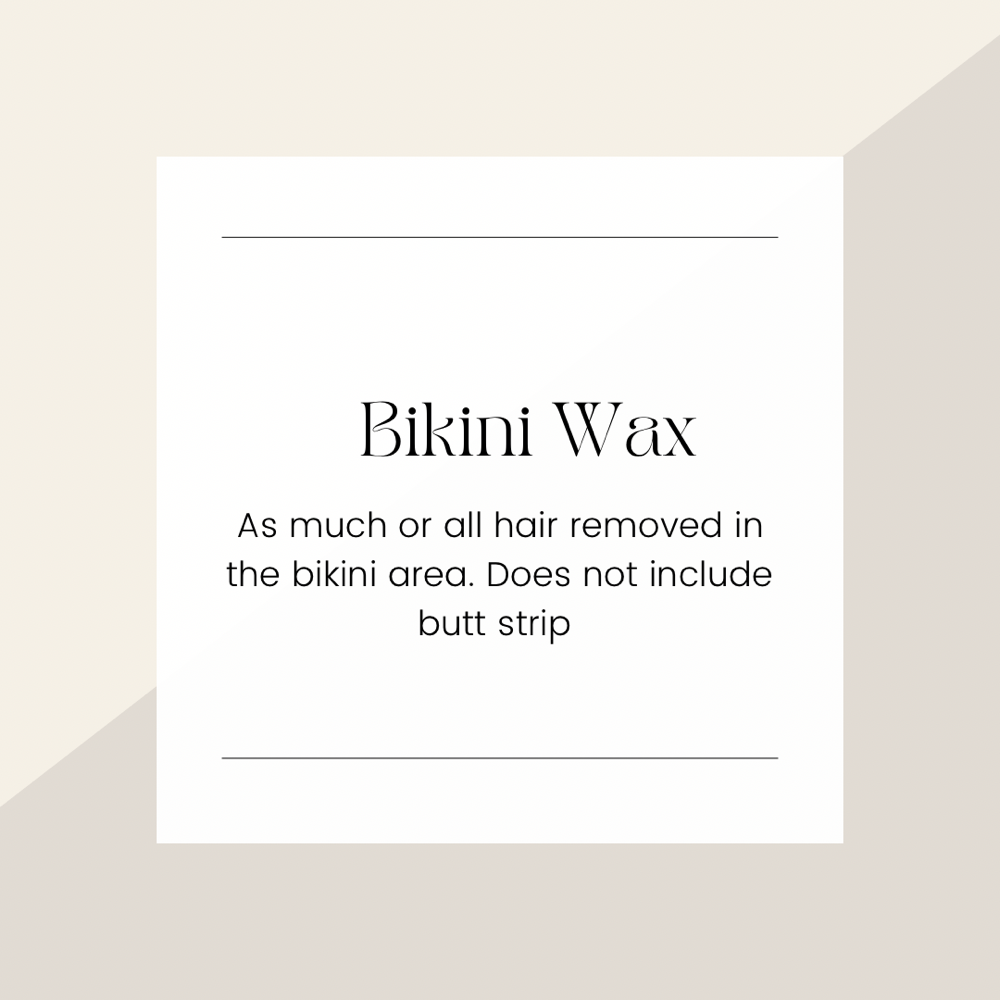 Bikini Wax