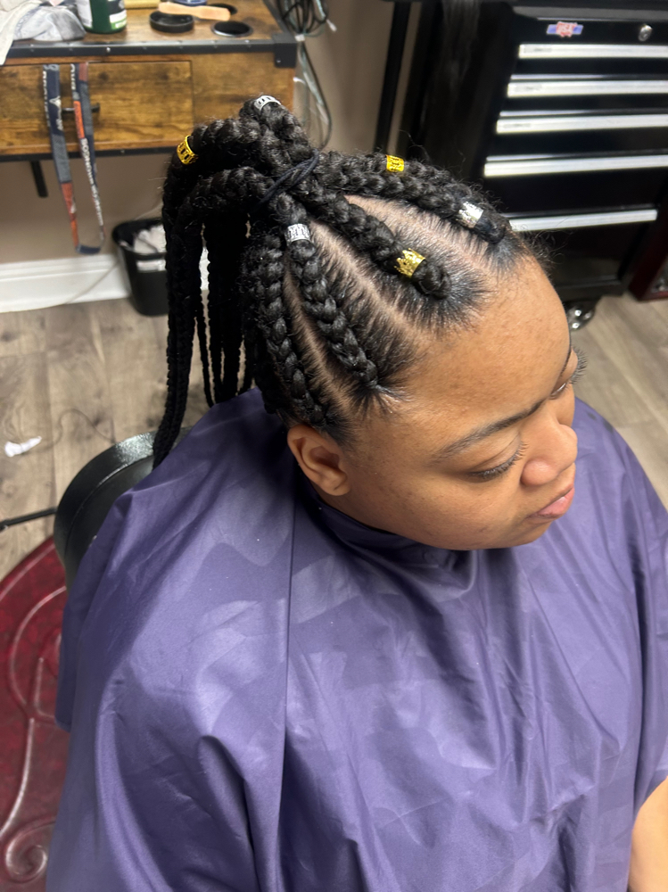 Cornrow Ponytail