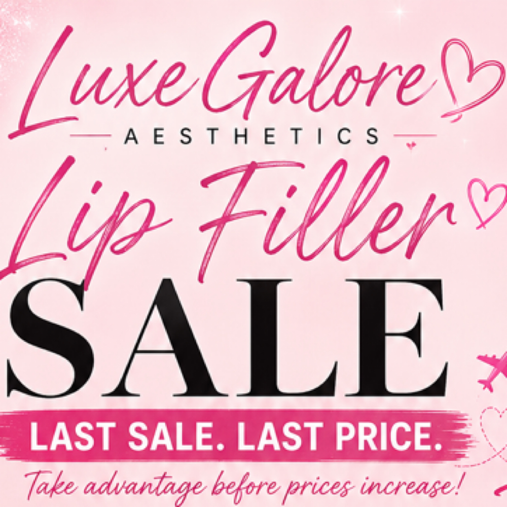 1.5ML Lip Filler Sale at LuxeGalore Aesthetics in Annandale, VA