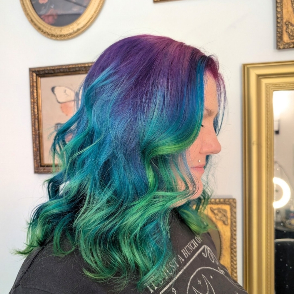 color vivid consultation at Philly Hair Priestess, ltd. in Ardmore, PA