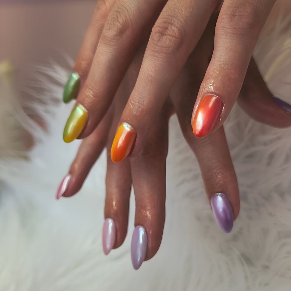 Structured Gel Manicure at Hello Cutie! Nail Studio in La Crosse, WI