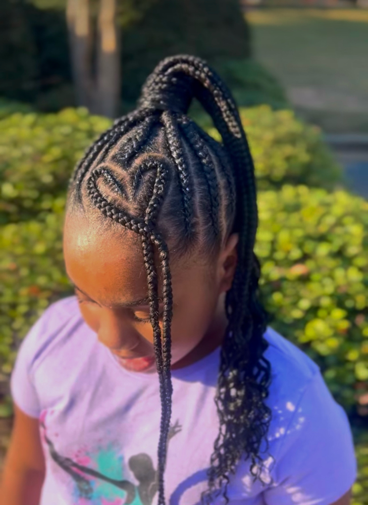 Kids Braids(Extentions)Age4-7