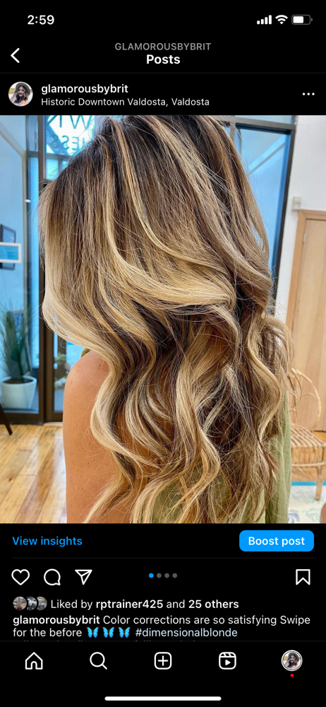 Base Color & Foil Work at BC Haven Beauty in Valdosta, GA
