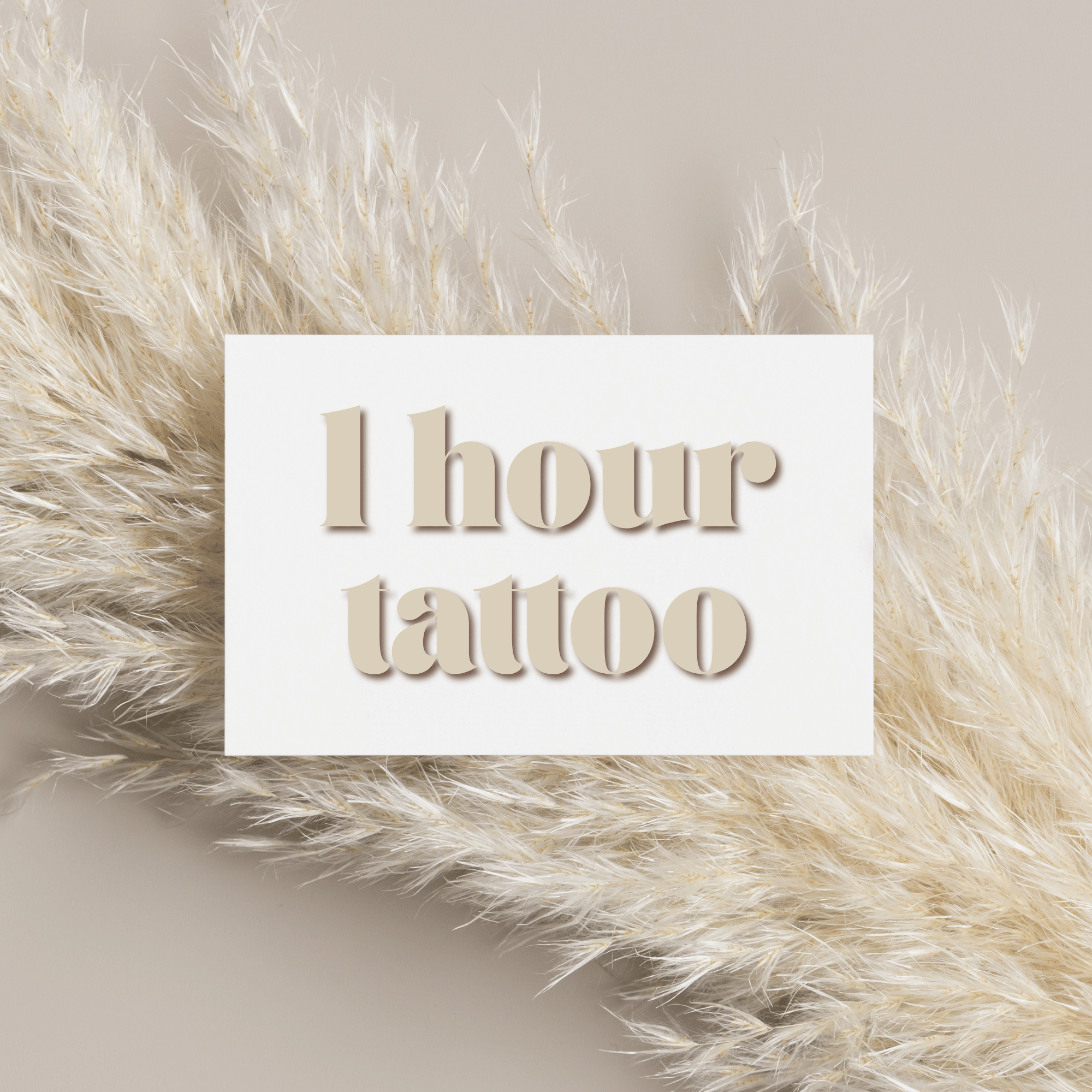 1 hour Tattoo at Reify Studio in Riverton, UT