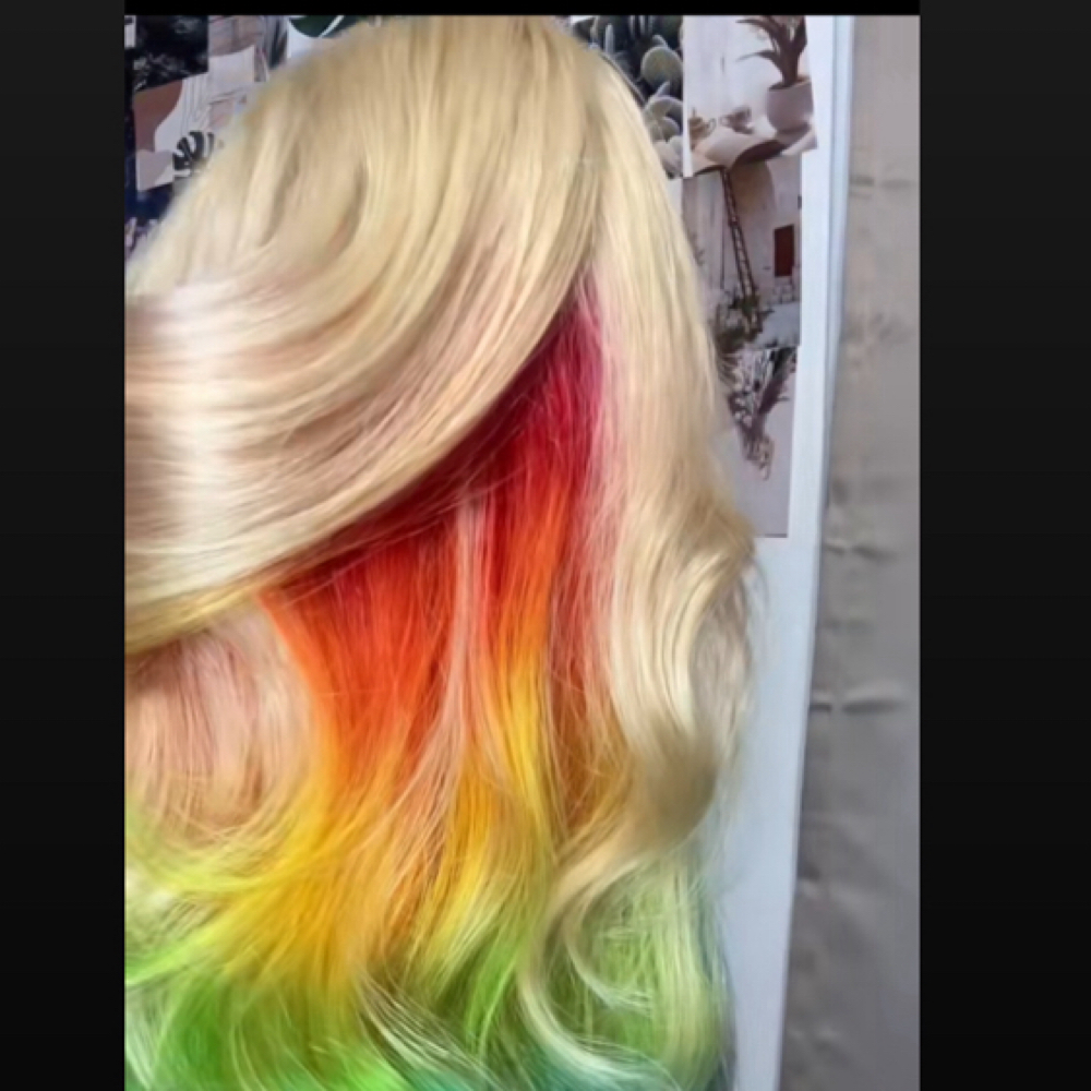 Wig Color Customization