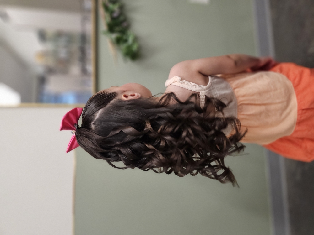 Little Miss photo ready hair at J&D Hair Alchemy By Jazzy Sandoval in Fresno, CA