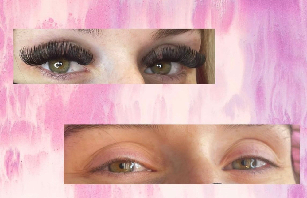Full set mega volume lashes
