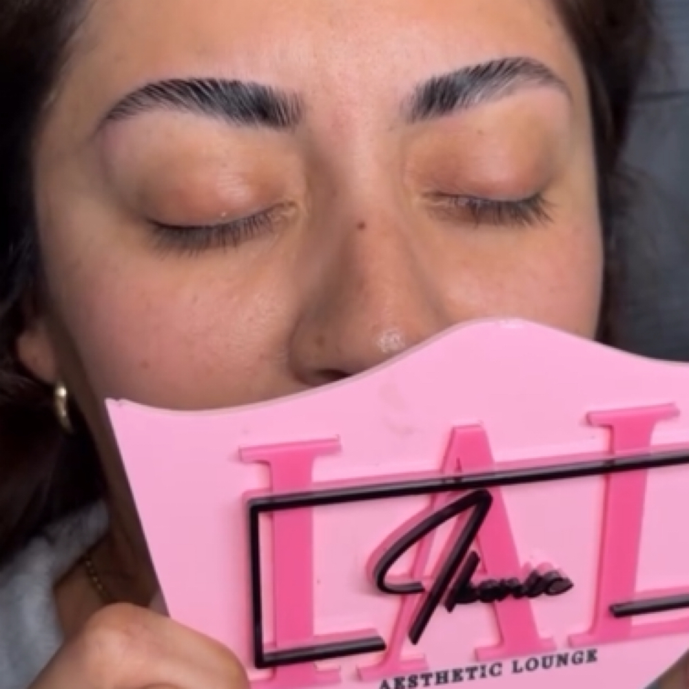 Eyebrow lamination at Ikonic Aesthetic Lounge in Asheboro, NC