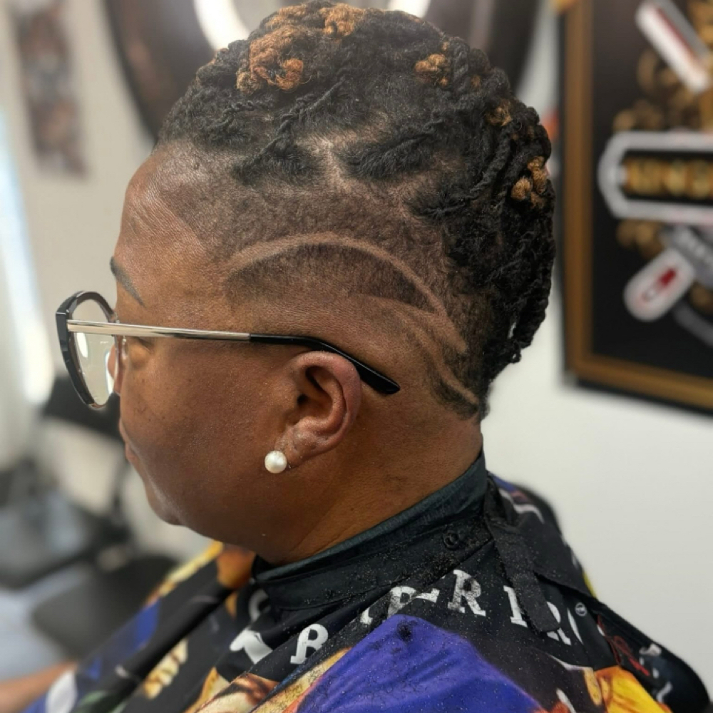 Extensive Designs at Kingdom Kuttz Grooming in Rocky Mount, VA