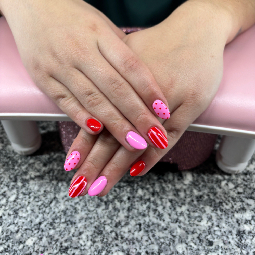 Acrylic Fill Minimal Design at Aspasia Salon in Saint Charles, MN