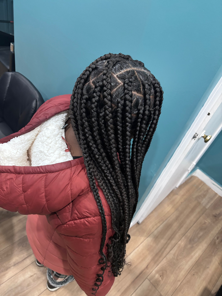 Kids Knotless Braids