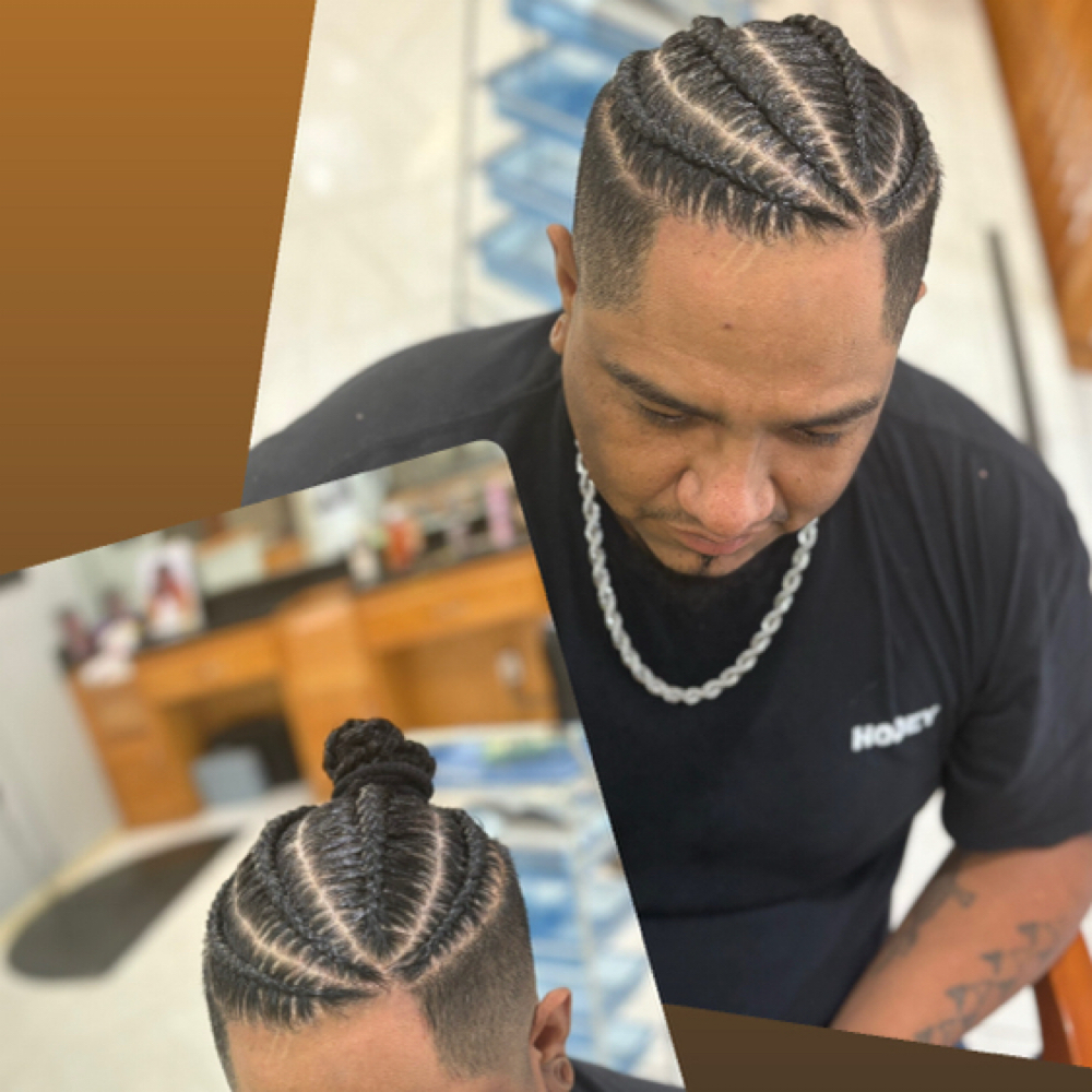 Braids Half Head at The Hair Bar 2 (HB2) in Weslaco, TX