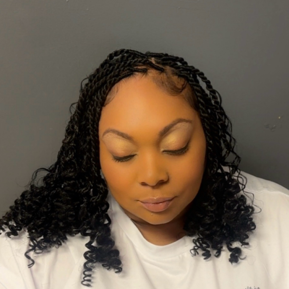 boho bob at Birds Braiding Boutique in Newnan, GA