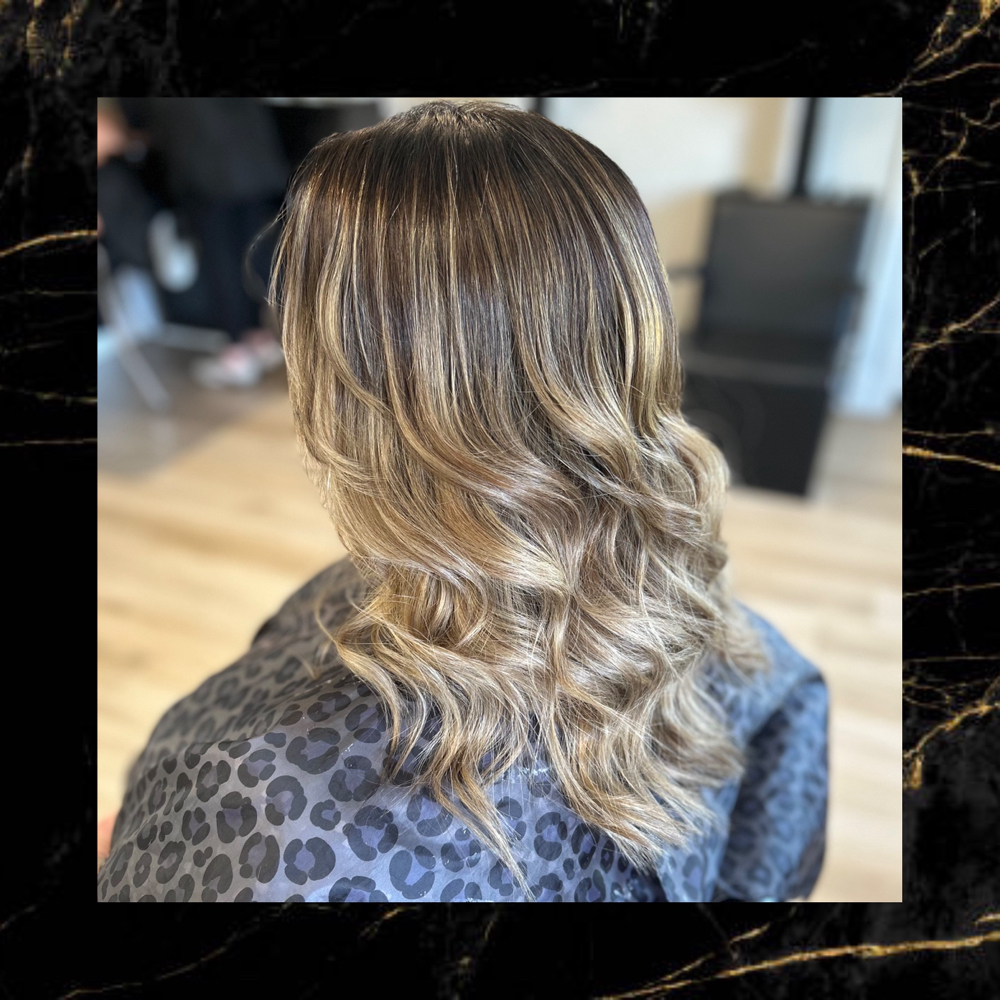 Balayage Two Colors