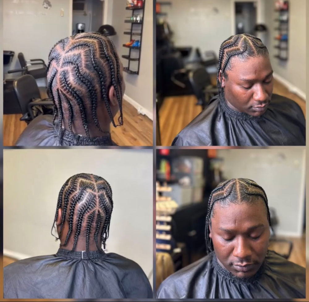 Male Cornrows/ Stitch