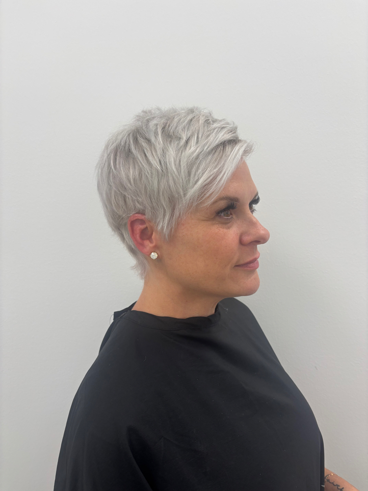 Womens Dry Hair Cut at Megan Hinkson Hair & Beauty in Bryant, AR