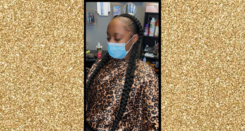 2 Feed In Braids