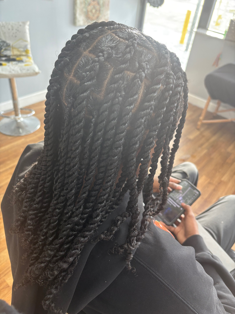 Natural Hair Style/ Retwist