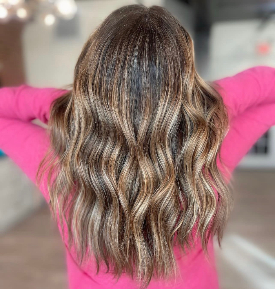 Root Smudge / Grey Cov. (add-on) at Styles by Sloan in Walnut Cove, NC