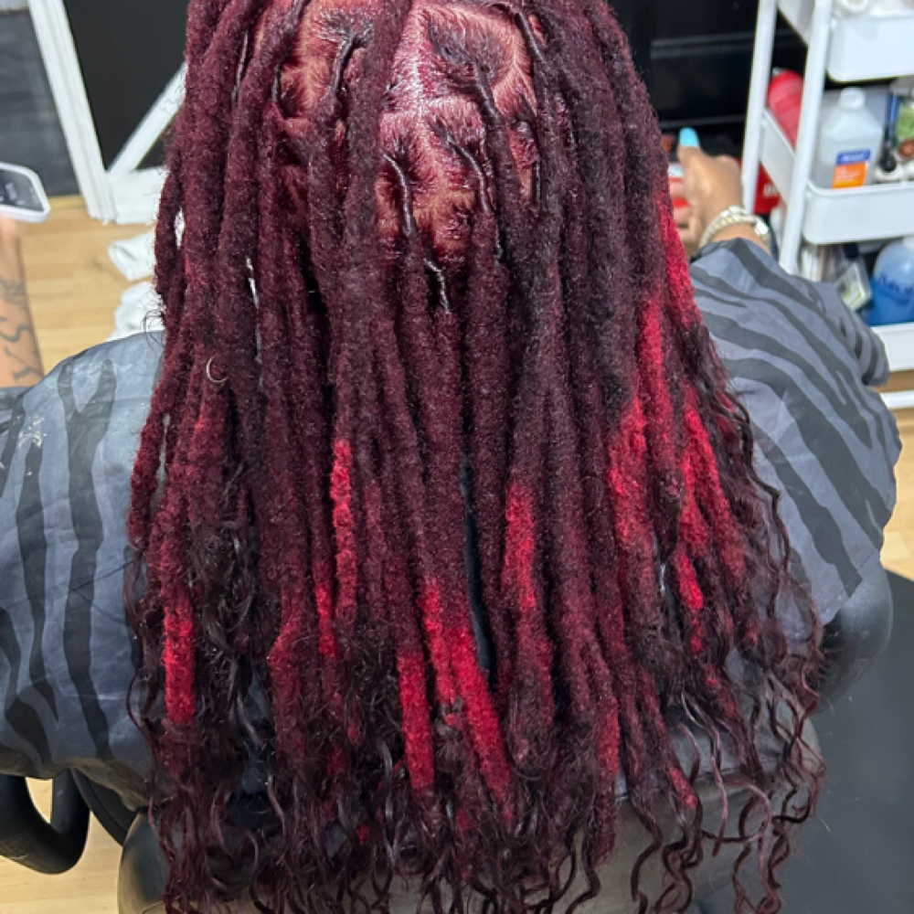 No Bleach Loc Color at Loc’d Hair Studio in Southfield, MI