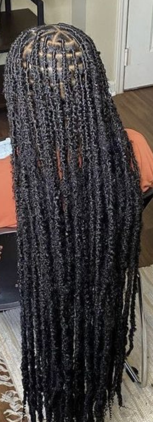 Faux Locs butt Length