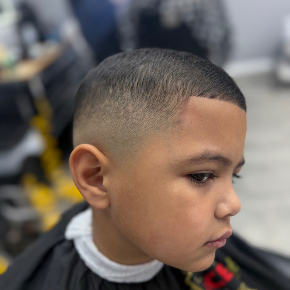 Fade Haircut Kids at Chris_Barber26 in Gainesville, TX