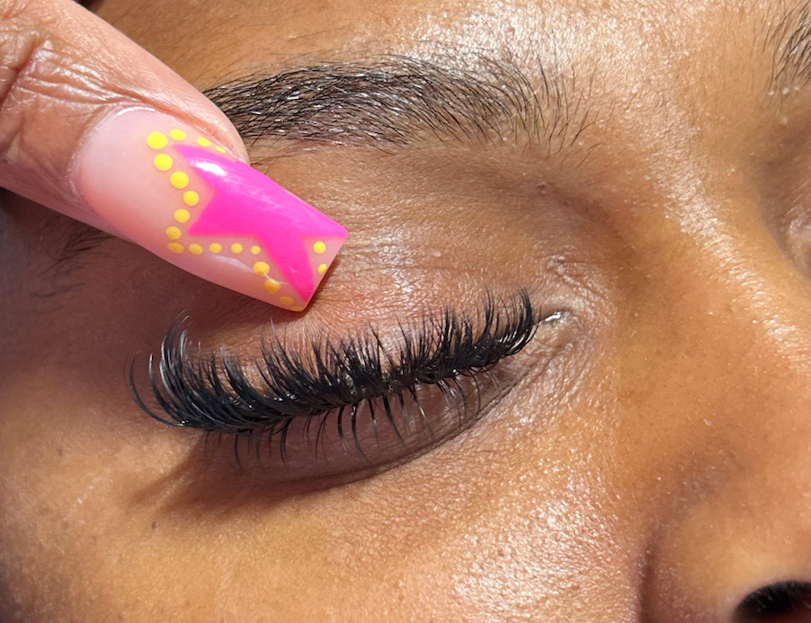Bottom Lash Extensions at Blink + Brow Studio in Cincinnati, OH