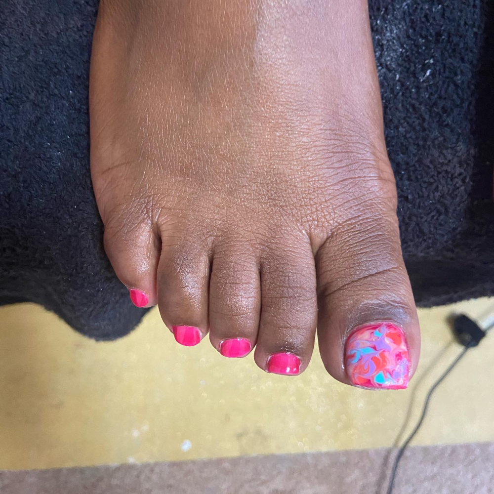 Unapolgetically Beautiful Pedicure