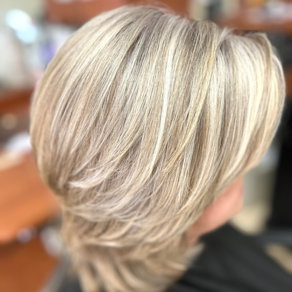Toning / Gloss at Hair By The Blonde Stylist in Brevard, NC