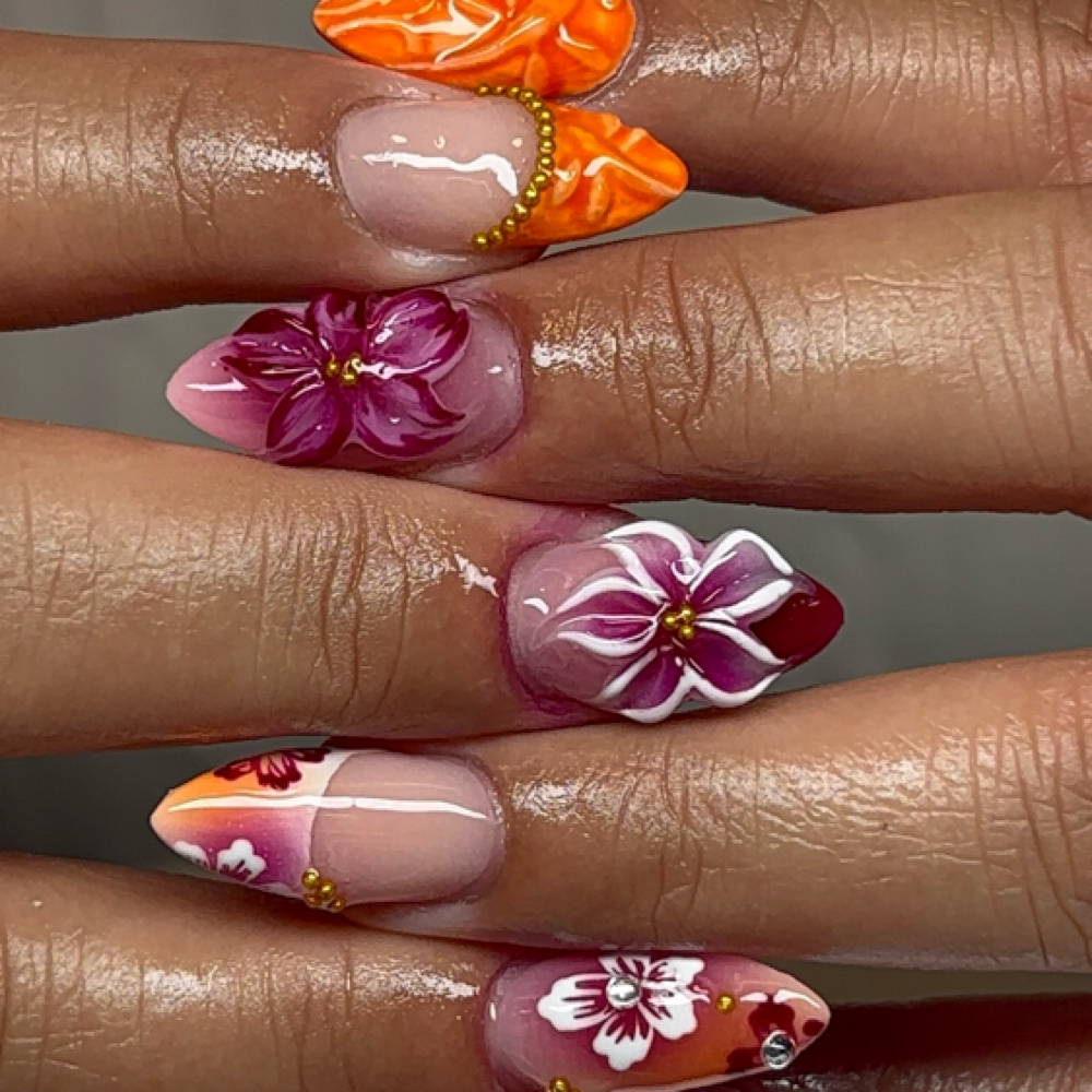 Tier 3 Nail Art (Add On) at TheBlendedCollective in Indianapolis, IN