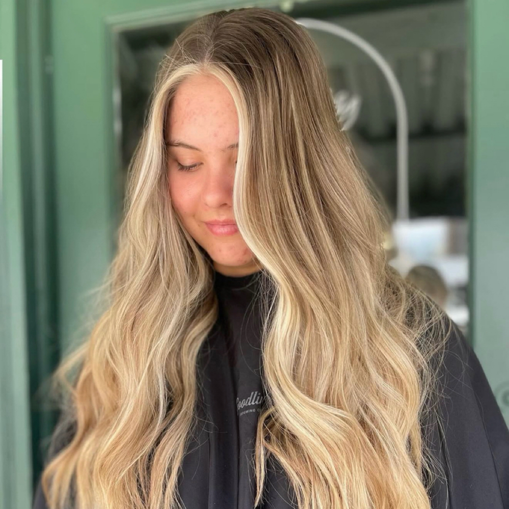 Money Piece Touch Up at Styles by Sloan in Walnut Cove, NC