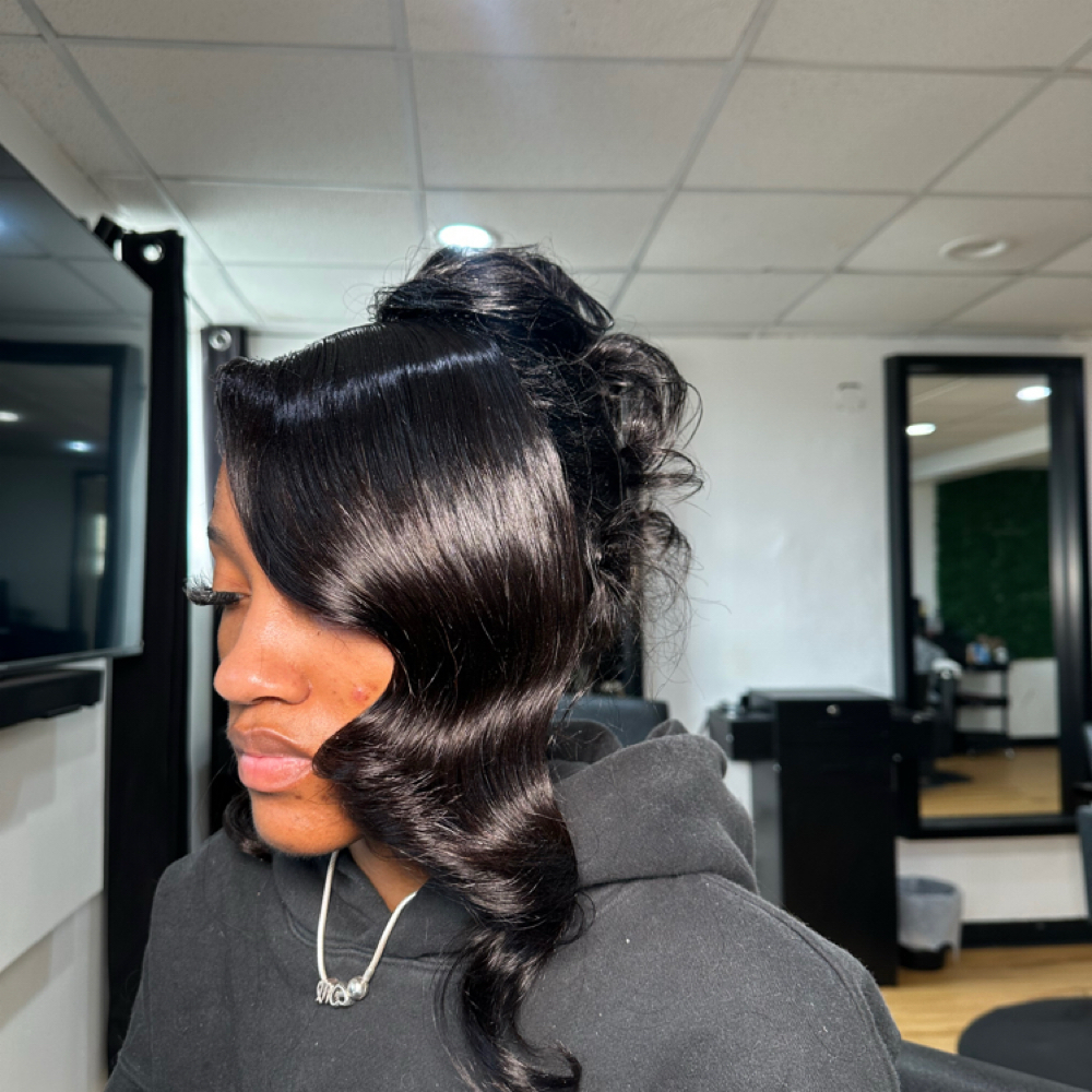 PROM GIRLS INSTALL at YannaPrettyHair in Lathrup Village, MI