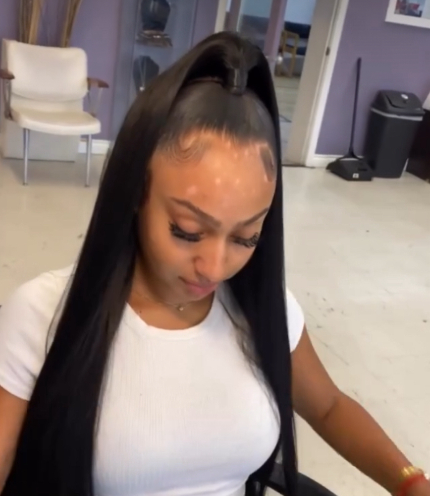 Half up half down