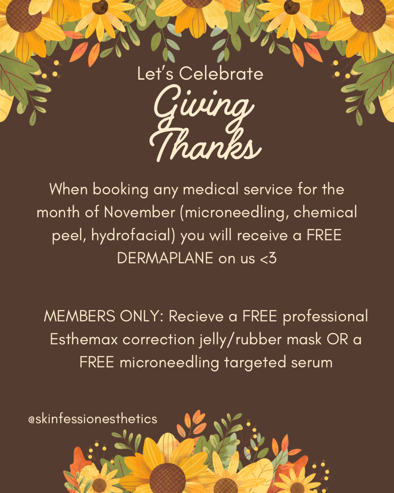 November Service Freebie