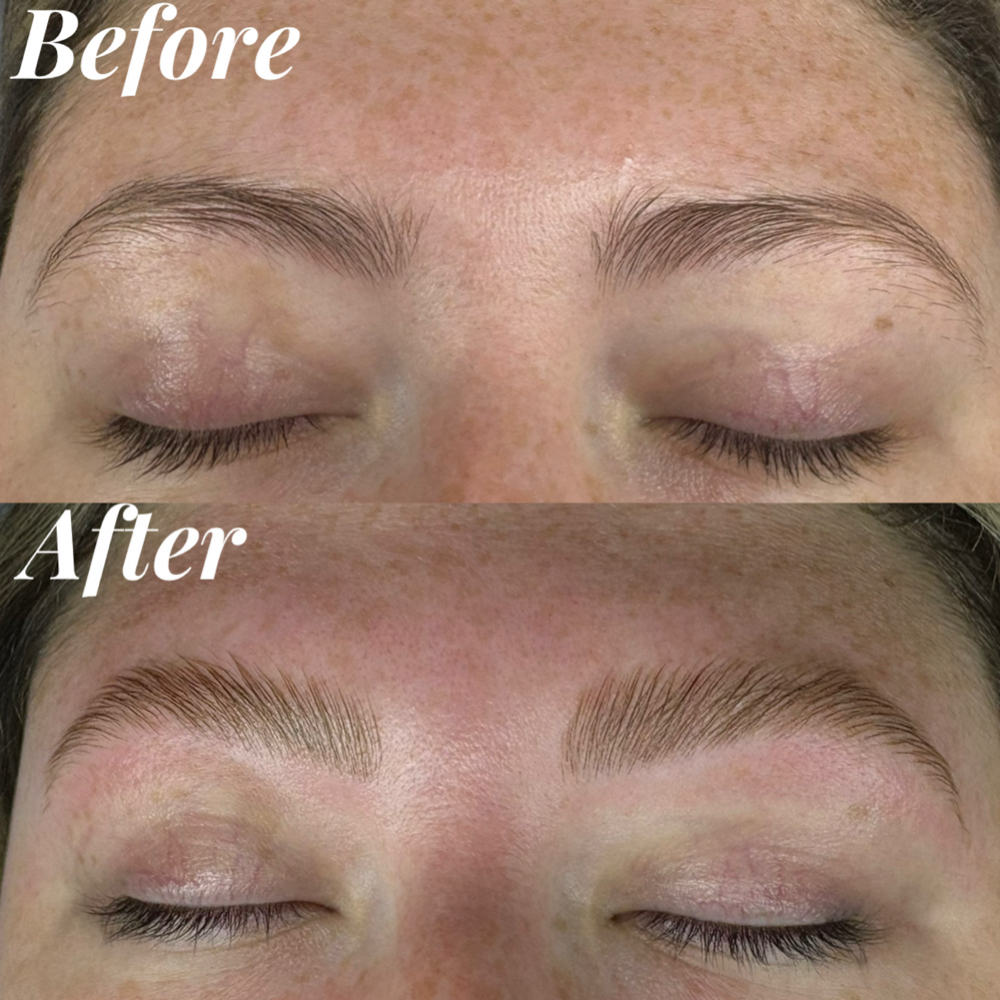 Brow Lamination Only at Glowing Esthetics in Pooler, GA