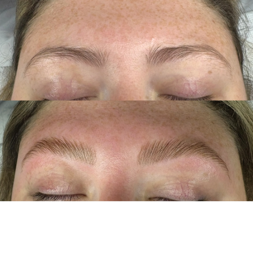 Brow Lamination Only at Glowing Esthetics in Pooler, GA