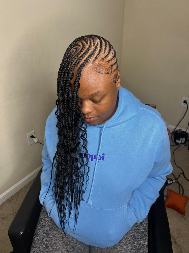 Lemonade Braids at Hair By Kenny 🦋 in Brentwood, TN